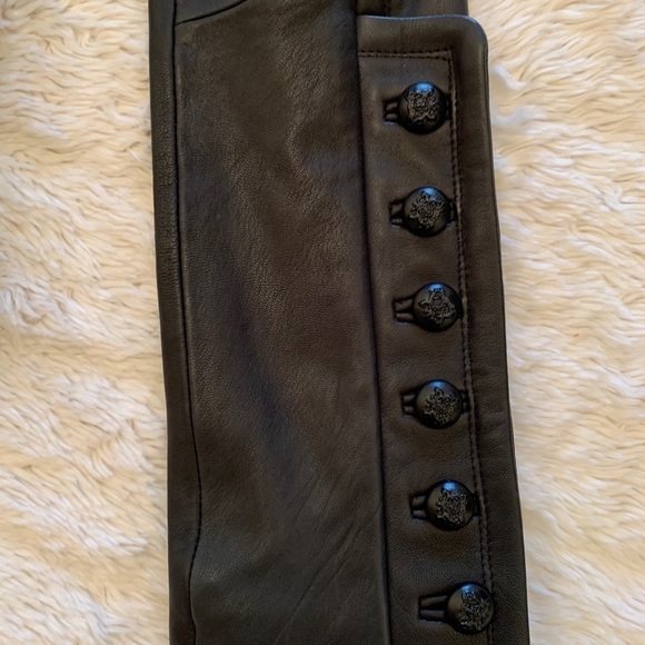 Like New! Gorgeous Mackage Leather & Fur Coat - Picture 3 of 4